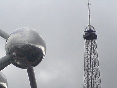 Atomium-Eiffeltoren